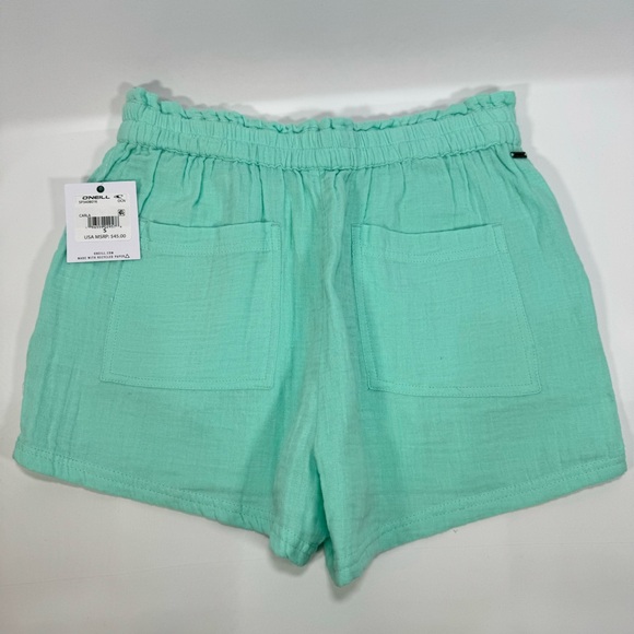 NWT New O'Neill Carla Women's Double Gauze Shorts XL Beach Comfy Soft Colorful - Picture 4 of 6